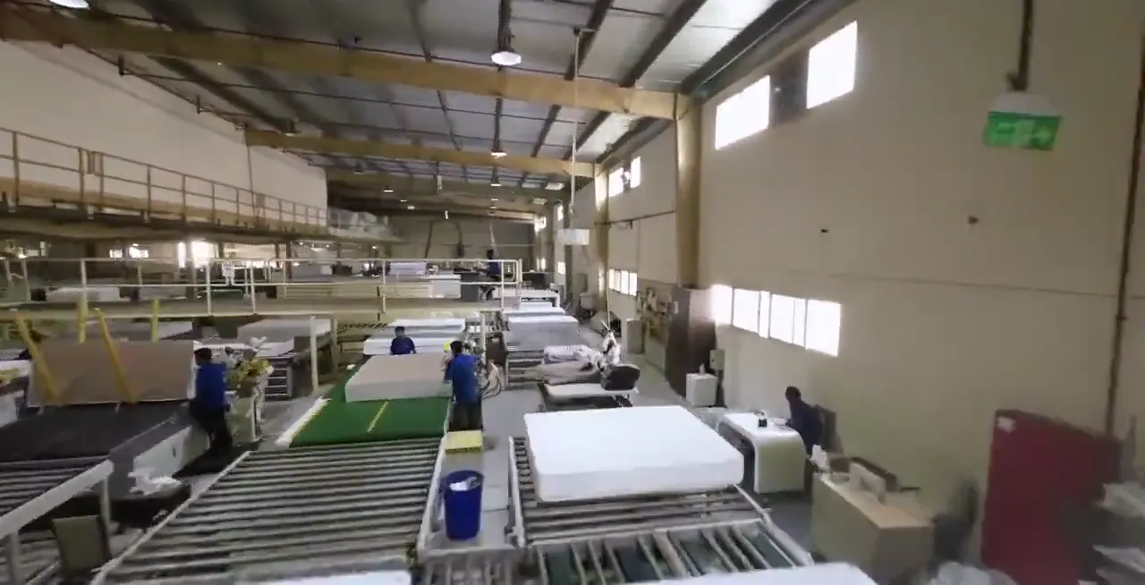 Mattress assembly line