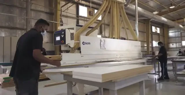 CNC machining in the joinery workshop