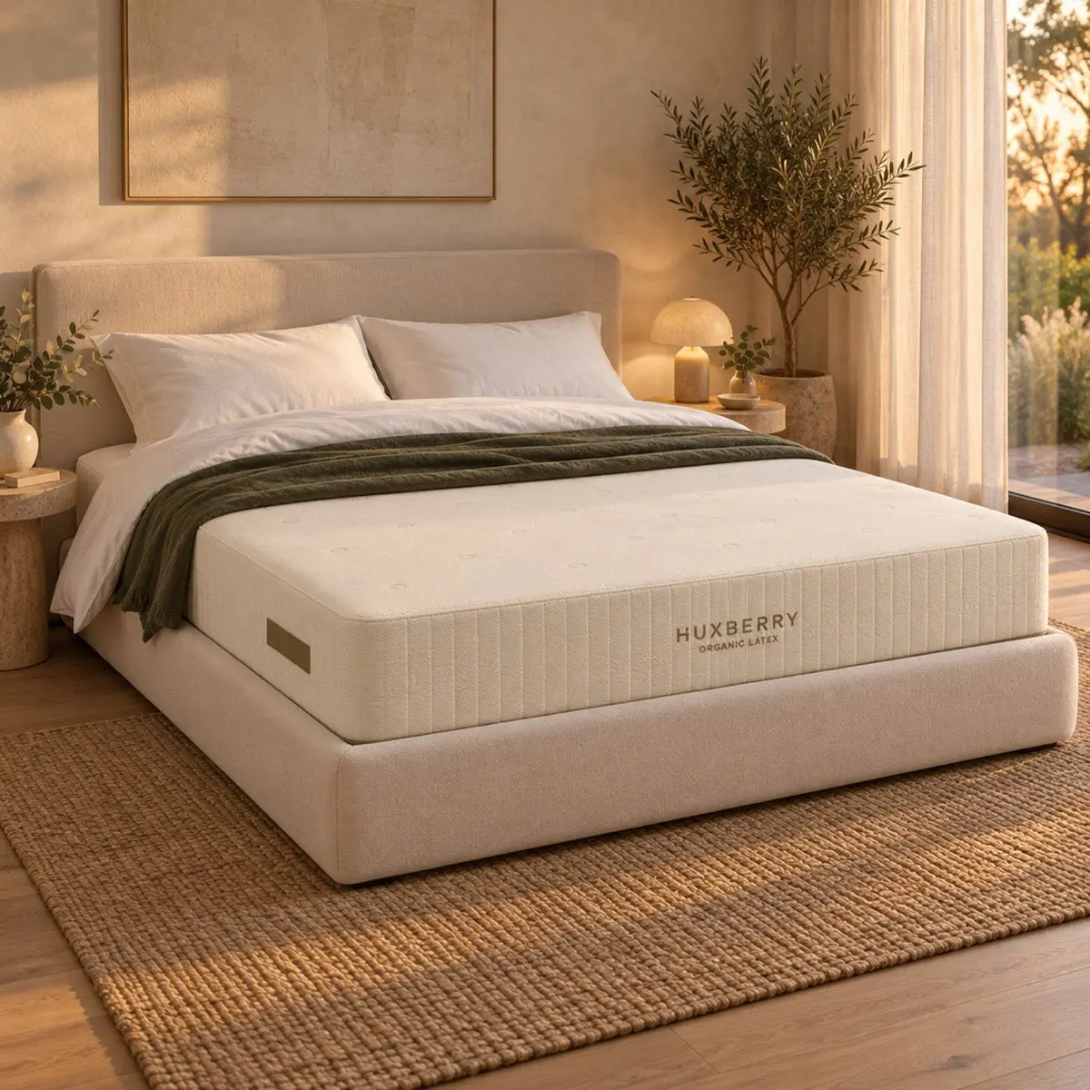 Organic Latex Mattress, front